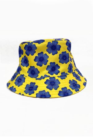 Bucket Hat - Polka Flowers